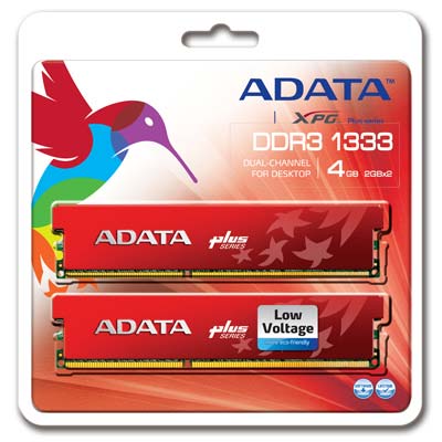 Оперативная память от ADATA - XPG Plus DDR3L 1333